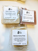 Load image into Gallery viewer, 3 PK Natural Soap Bundle
