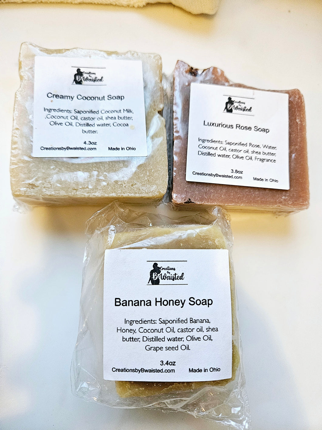 3 PK Natural Soap Bundle