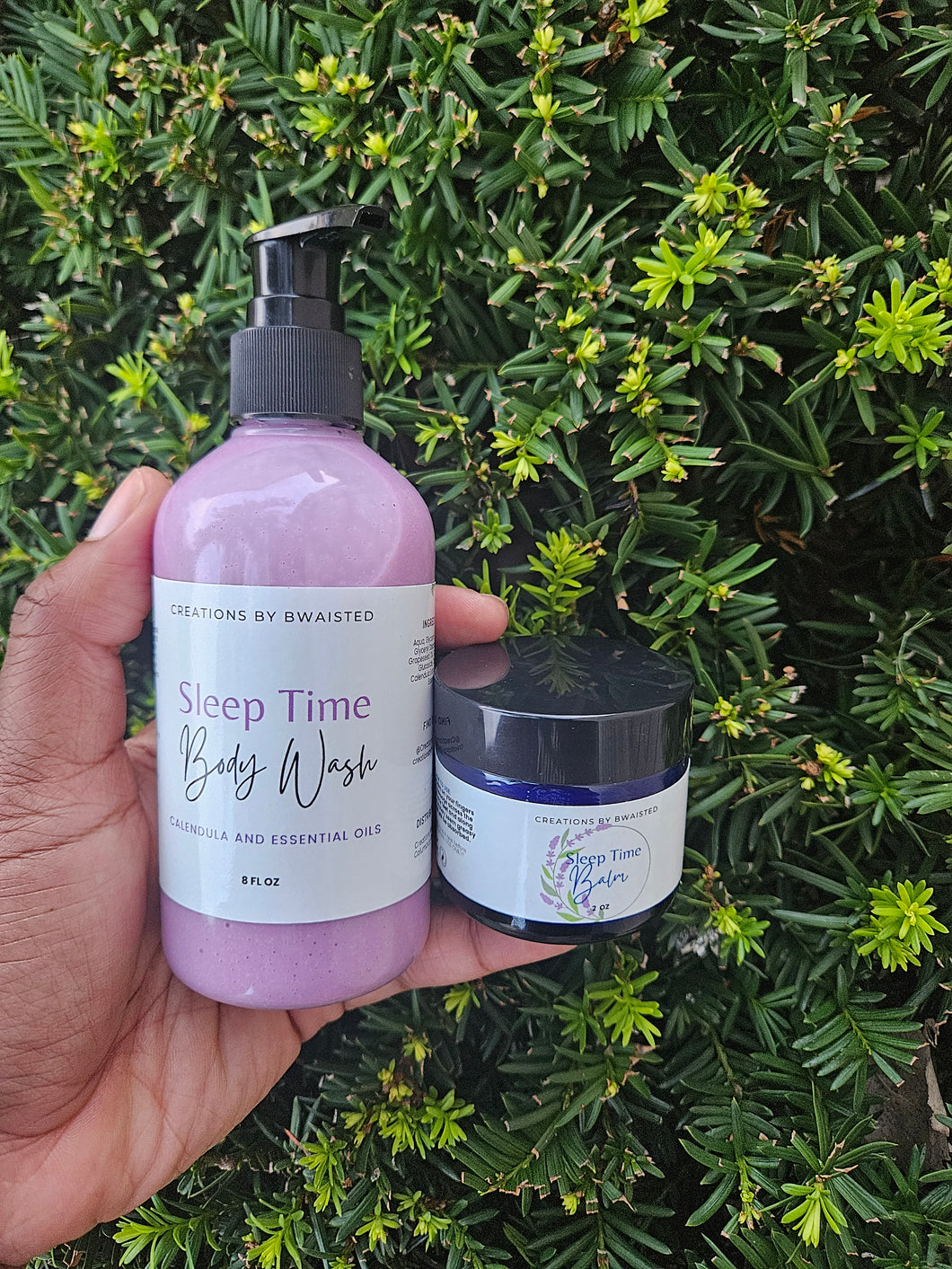 SLEEPTIME BODY WASH AND BALM (Kid Friendly)