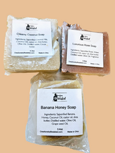 Load image into Gallery viewer, 3 PK Natural Soap Bundle
