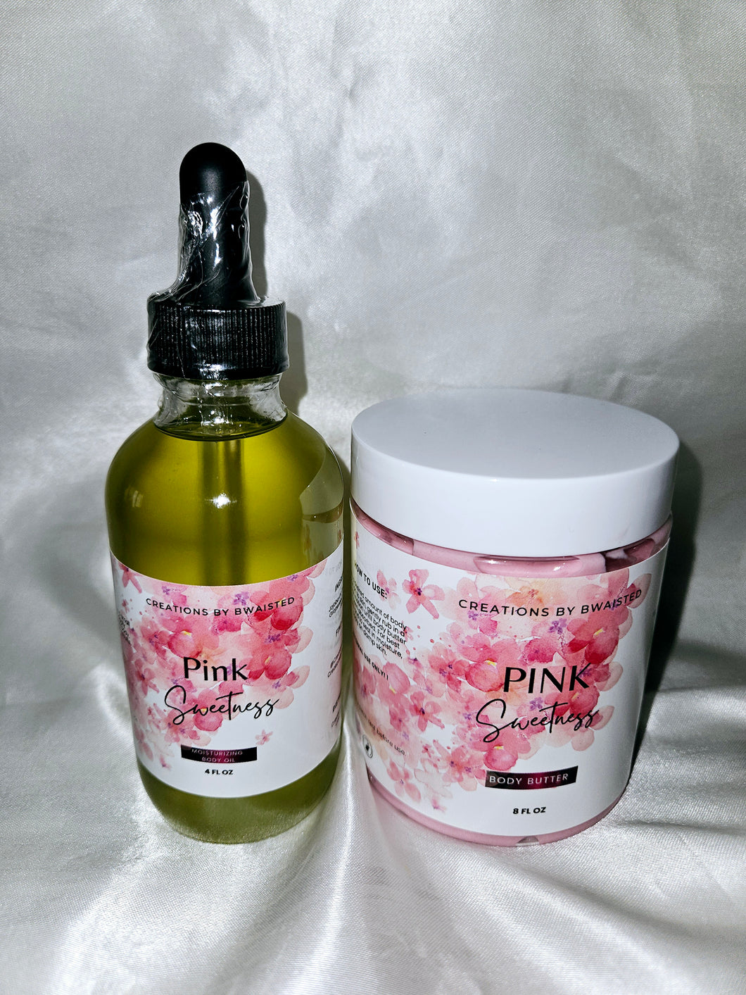 BODY BUTTER AND BODY OIL SET